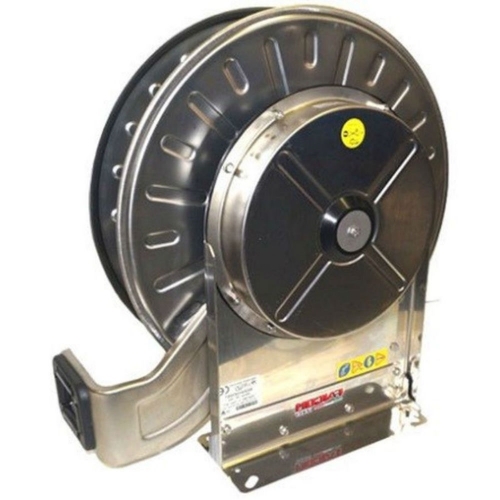 Настенный инерционный барабан для шлангов ВД до 30 м, нерж. сталь