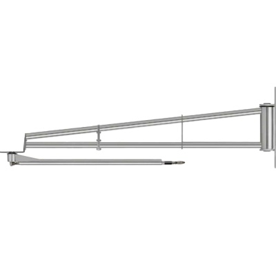 Поворотная консоль (труба) для грузовых моек, 3/2 м, нерж. сталь